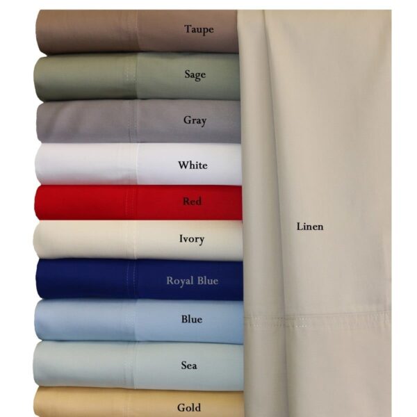 King Size Bamboo Cotton Sheet Sets - 5 Star Quality