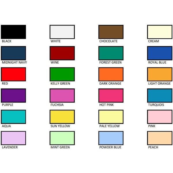 24 Solid Colored Pillowcases