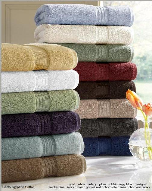 Charcoal Egyptian Cotton Towel