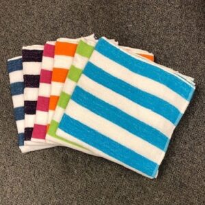 Oxford Tropical Stripe, Nice Pool Towels