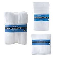 United Grandeur - White Wash Cloth - United Textile Supply