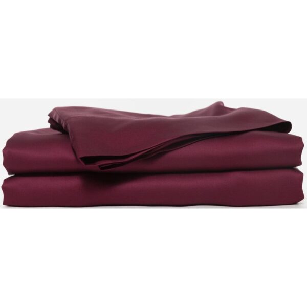United_Textile_Supply_Bamboo_Sheet_Set_Burgundy
