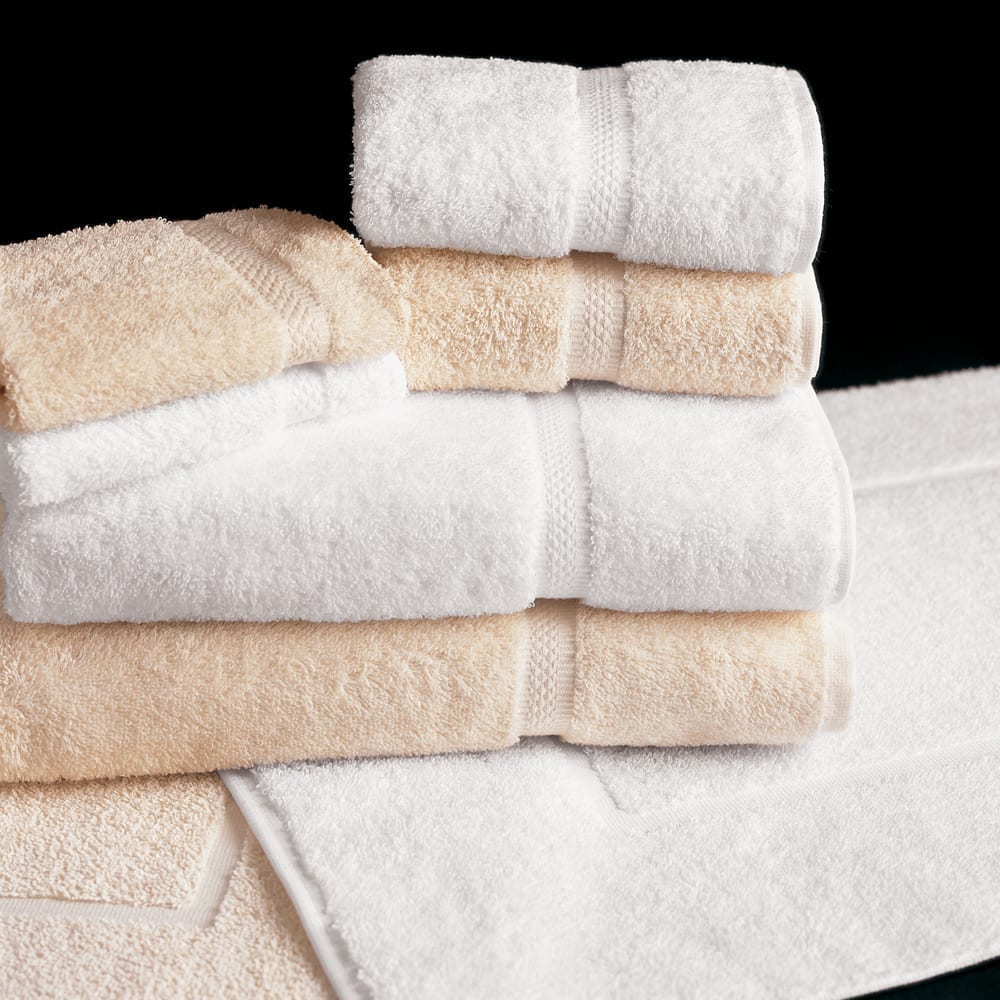 Cotton Terry Towels 16x30 Heavyweight White