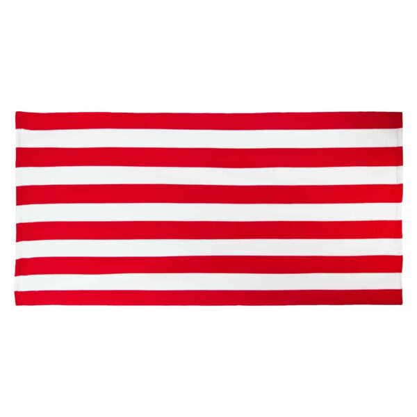 Microfiber Cabana Stripe Beach Towel 30 x 60 - Image 5