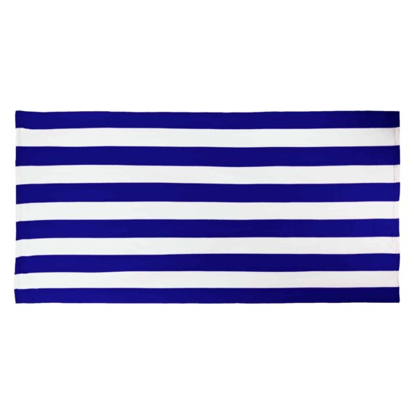 Microfiber Cabana Stripe Beach Towel 30 x 60 - Image 4