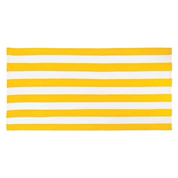 Microfiber Cabana Stripe Beach Towel 30 x 60 - Image 3