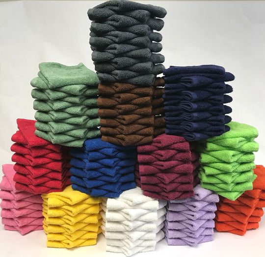 13 x 13 Premium Color Washcloths - 1.50 lb/dz