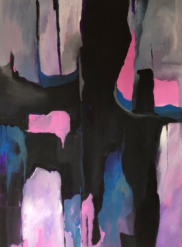 Pink on Black