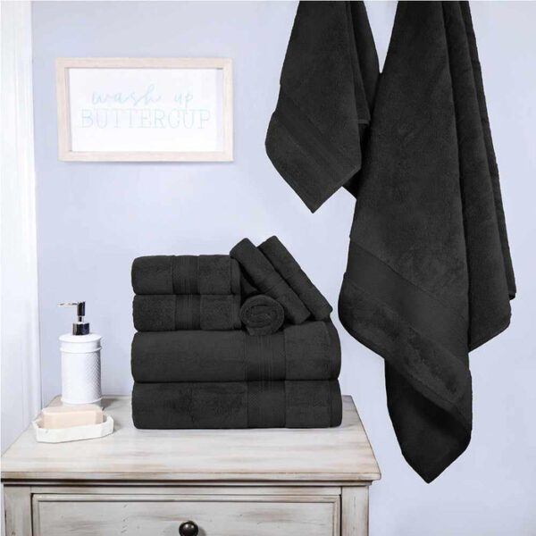 Superior Premium Turkish Cotton Assorted 9-Piece Towel Set - Image 7
