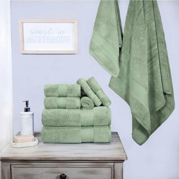 Superior Premium Turkish Cotton Assorted 9-Piece Towel Set - Image 3