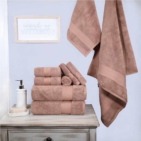 Superior Premium Turkish Cotton Assorted 9-Piece Towel Set - Image 6