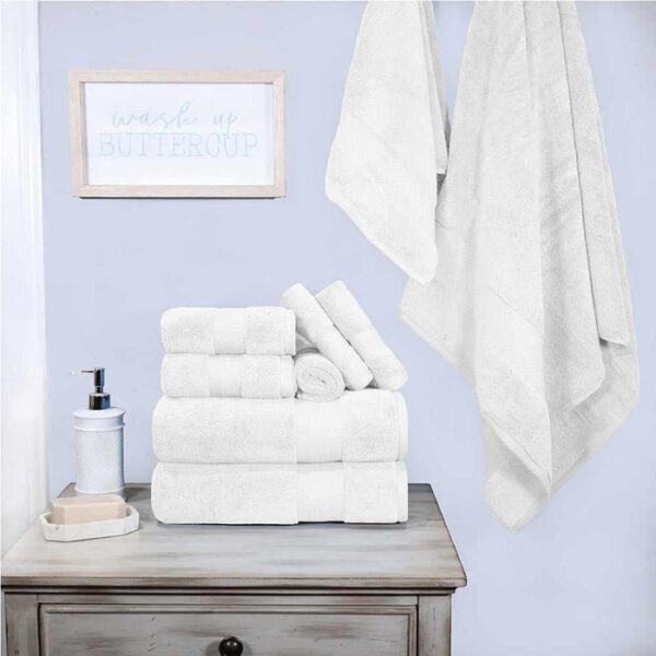 Superior Premium Turkish Cotton Assorted 9-Piece Towel Set - Image 4