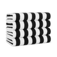 United Textile Supply - California Cabana Stripe Black