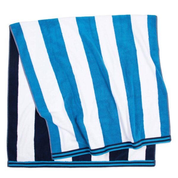 United Textile Supply Aston and Arden Reversible Resort Towel Navy-Blue