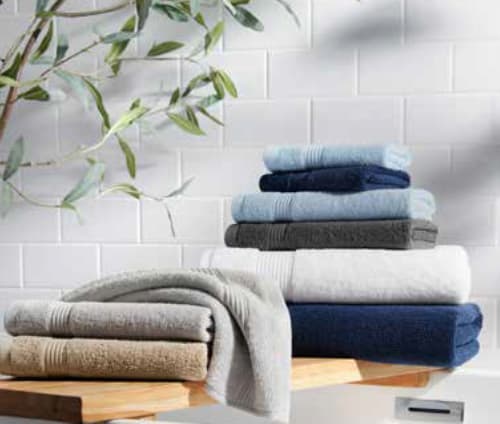 United Textile Supply Host and Home Towels - stack