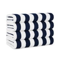 United Textile Supply California Cabana Stripe-Navy Blue