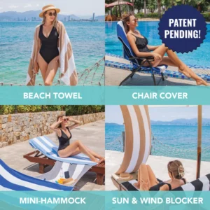 TIE and DRY Cabana Stripe Collection-features