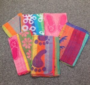 jacquard beach towels