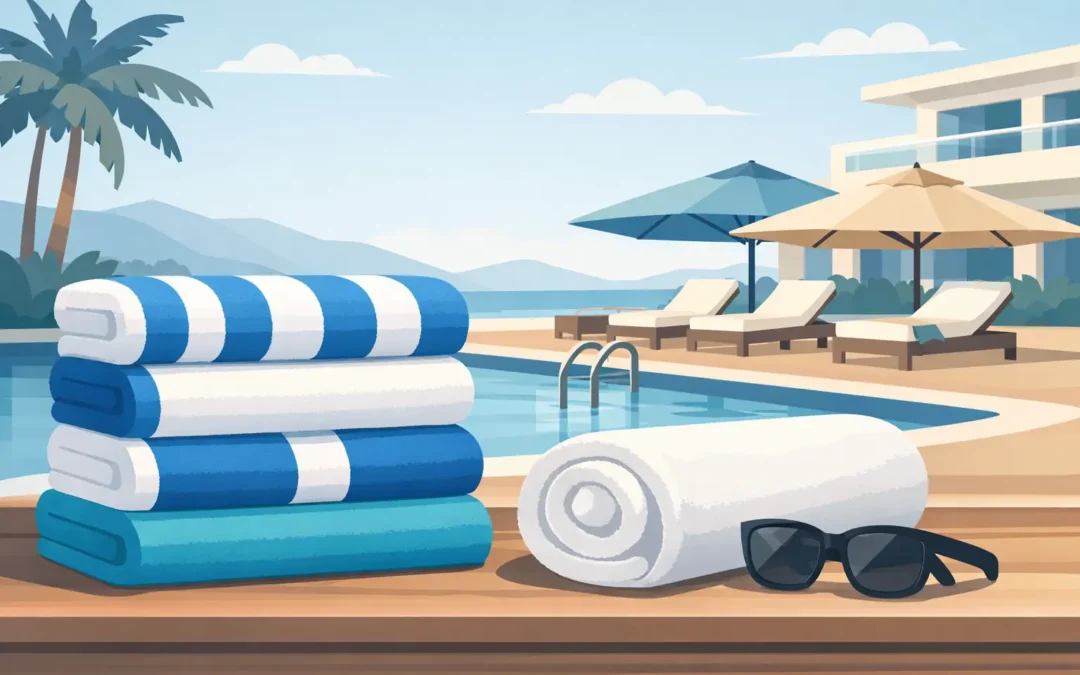 Choosing Pool Towels for Resorts That Hold Up