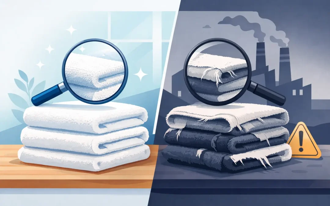 First Quality Towels Versus Mill Seconds Explained