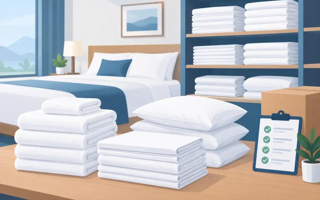 How to Stock Motel Linens Without Overbuying